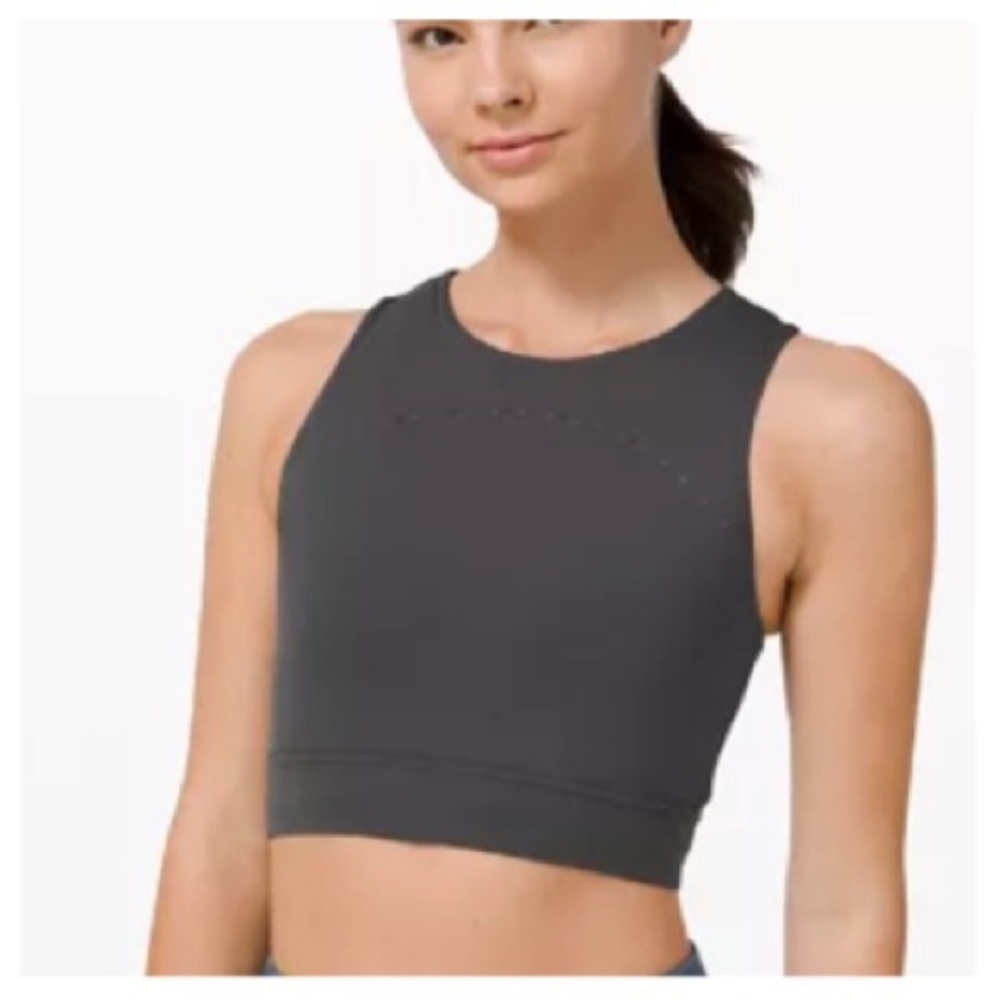 Lululemon hotty hot crop tank top 6